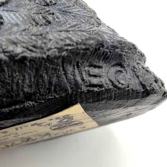 Wolf Original Owl Handcrafted Sculpture Figurine Canada Signed Stone/Resin - Picture 8 of 8